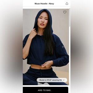 ALO Yoga Muse hoodie